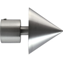 Endstück cone-classic für Rivoli edelstahl-optik 2 Stk.