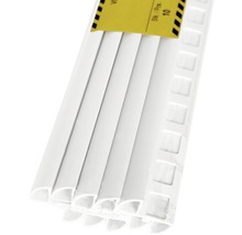 Goulottes de protection de câbles en plastique par dix