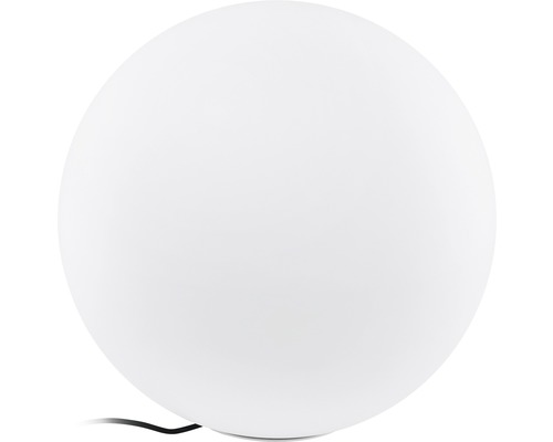 Éclairage extérieur boule lumineuse en plastique 1 ampoule Ø 500 mm Monterolo blanc