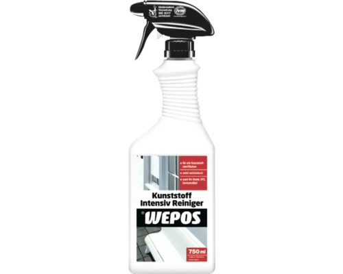 Nettoyant plastique intensif Wepos 750 ml