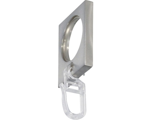 Anneau pour rideaux rectangulaire Narvik aspect acier inoxydable longueur 37mm paquet de 8 Anneau pour rideaux rectangulaire Narvik aspect acier inoxydable longueur 37mm paquet de 8