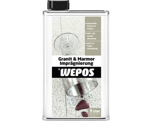 Imprégnation granit et marbre Wepos 1000ml