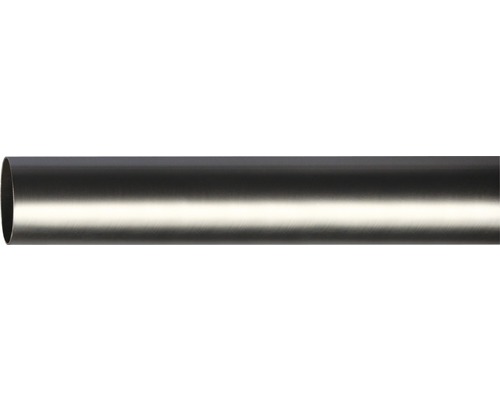 Gardinenstange Urbino edelstahl-optik 160 cm Ø 28 mm Metallrohr