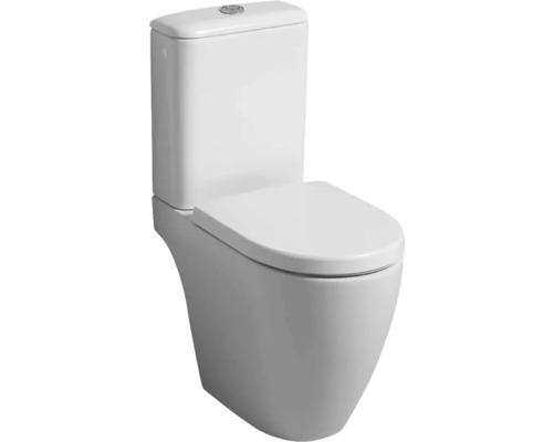 WC sur pied en céramique avec réservoir