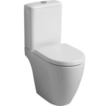 WC pour ensemble WC GEBERIT iCon cuvette à fond creux sans bride de rinçage blanc KeraTect® laque spéciale sans abattant WC ni réservoir de chasse d'eau 200460600-thumb-1
