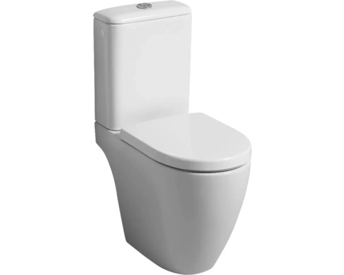 Réservoir de chasse d'eau GEBERIT iCon blanc 229420000 sans WC ni abattant WC WC au sol en céramique