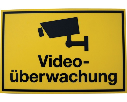 Panneau « Videoüberwachung » 200x300 mm