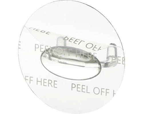 Transparenter Klebehaken zur Wandbefestigung