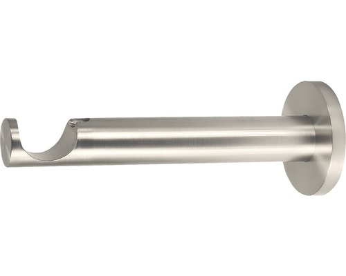 Support Urbino aspect acier inoxydable Ø 28 mm 15 cm de long
