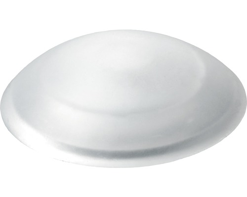 Tampon mural Ø 40 mm à visser et coller, transparent Bouton de meuble en plastique