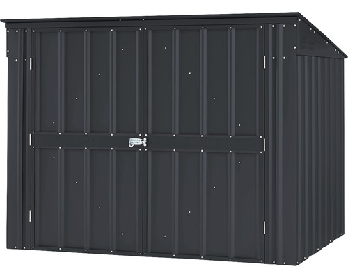 Gartenschrank aus Metall mit Doppeltür