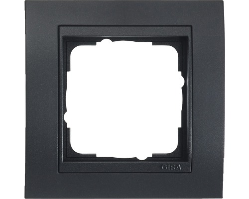 Plaque d'interrupteur simple encadrement Gira Event anthracite-0