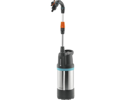 Récupérateur d’eau de pluie GARDENA 4700/2 inox automatique