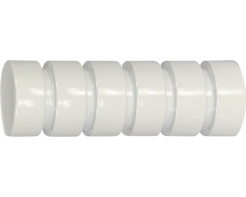 Endstück rillcube für Rivoli weiß Ø 20 mm 2 Stk.