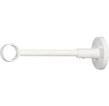 Support Rivoli blanc Ø 20 mm 14 cm de long