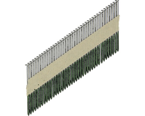 Rangée de clous 34° 2,8 x 65mm, 3000 pces nu