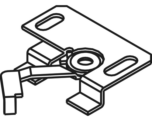 Clip de fixation pour la construction