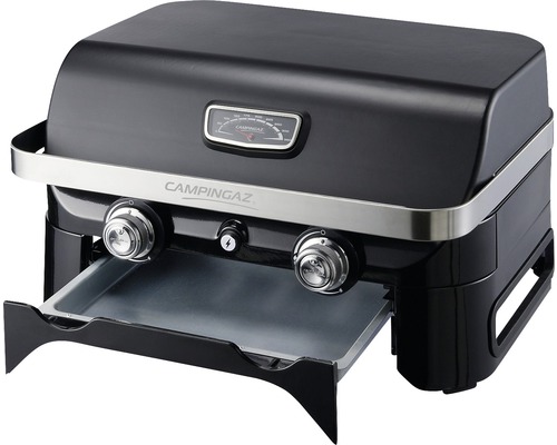 Campingaz Grill mit zwei Brennern und Temperaturanzeige