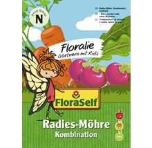 Gemüsesamen FloraSelf Floralie-Gärtnern mit Kids Karotte & Radieschen Saatband