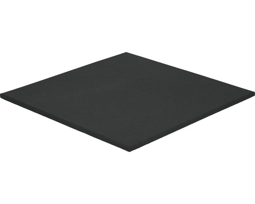 Fitness- Sportunterlage 100 x 100 x 2 cm Gummi schwarz - HORNBACH