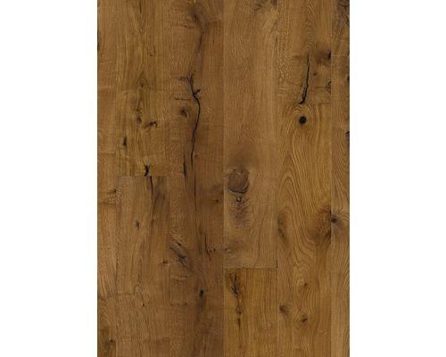 Gros plan sur un parquet en chêne