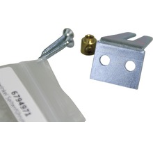 Angle de serrage SOLUNA en métal 35 & 50 mm YHMG coloris aluminium