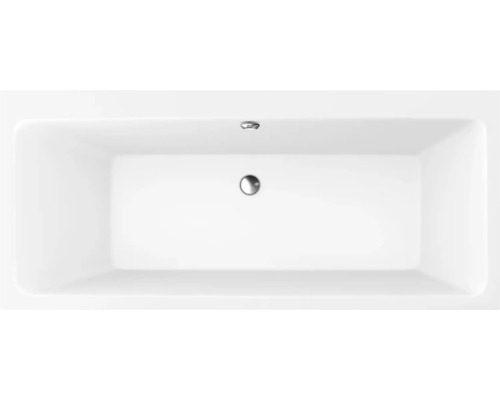 Rechteckbadewanne Villeroy & Boch Subway 75 x 170 cm alpinweiß glatt UBA170SUB2V-01