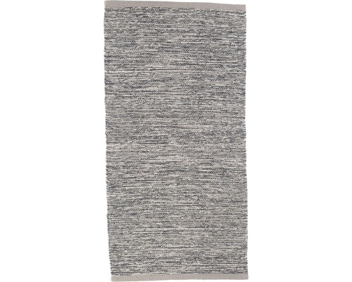 Tapis en chiffon Antalya gris 70x140 cm