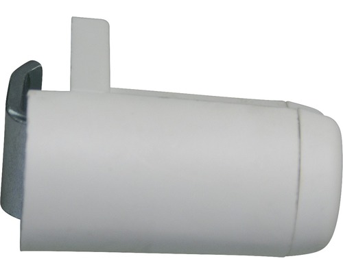 Équerre de serrage inférieure en plastique & métal 66FN blanc