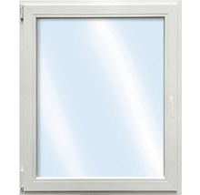 Fenêtre en PVC RC2 verre de sécurité trempé ARON Basic blanc 950x1500 mm tirant gauche-thumb-1