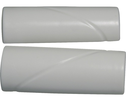 Fixation de sécurité pour connecteur de cordon en plastique blanc