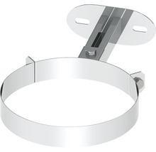 Collier de fixation de tuyau avec fixation murale