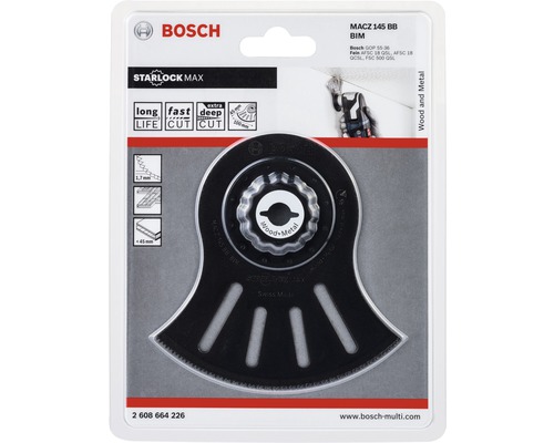 Bosch Starlock MAX Segmentsägeblatt MACZ 145 BB