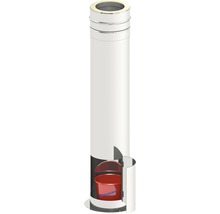 Cheminée en acier inoxydable avec porte de nettoyage et seau