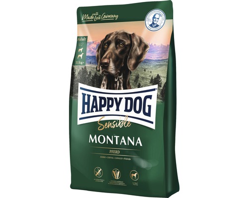 Croquettes pour chiens HAPPY DOG Sensible Montana Cheval 10 kg