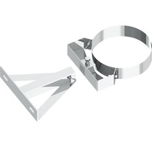 Collier de fixation de tuyau avec support mural