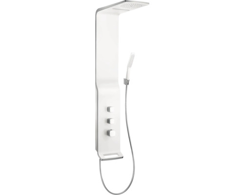 Panneau de douche avec thermostat hansgrohe Raindance Lift 180 2jet blanc/chrome 27008400-0