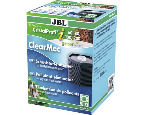 JBL CristalProfi ClearMec élimine les polluants pour filtres d''aquarium