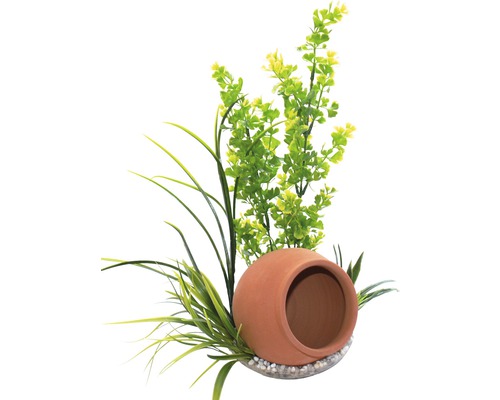 Plante en plastique Sydeco Jar plant 35 cm de haut