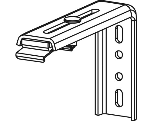 Wandhalterung für Regalböden