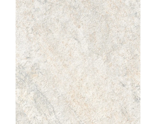 Carrelage sol et mur en grès cérame fin Quarzite antidérapant blanco 45 x 45 x 0,92 cm