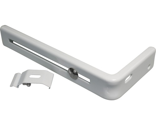 Support de tringle à rideaux avec matériel de fixation