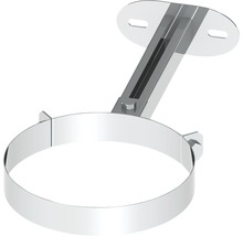 Collier de fixation de tuyau avec support mural