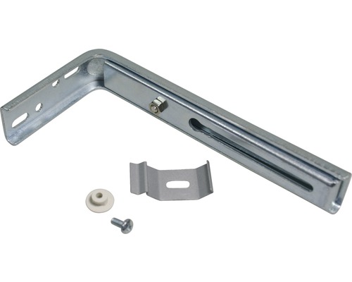 Regalwinkel mit Befestigungsmaterial