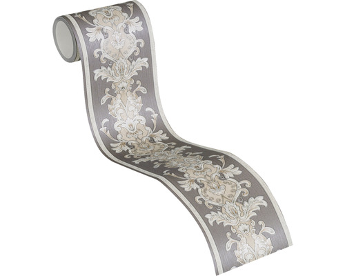 Bordure de papier peint avec motif floral