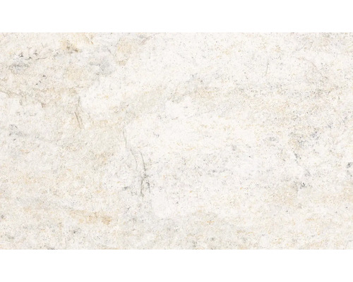 Nahaufnahme einer hellen Natursteinfliese für den Innenbereich