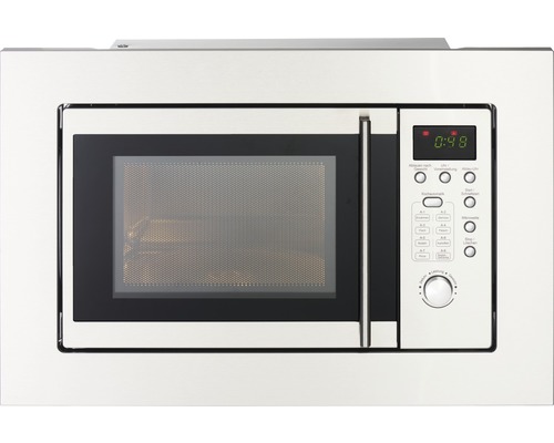 Micro-ondes encastré PKM MW800-20.8EB 59,5x34,4x38,2 cm inox brossé (800 watts)-0