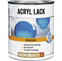HORNBACH Buntlack Acryllack glänzend lichtgrau 750 ml-thumb-1