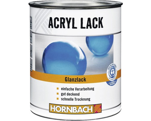 Boîte de laque acrylique avec le label Ange bleu
