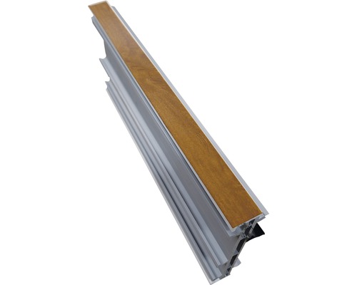 Verbreiterungsprofil ARON Comfort 15 mm weiß / golden oak L:1400 mm Verbreiterungsprofil ARON Comfort 15 mm weiß / golden oak L:1400 mm